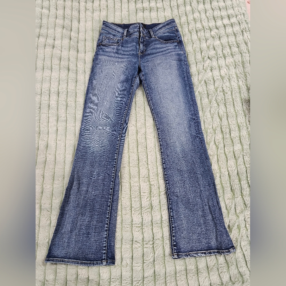 Buckle Blue Flare & Wide Leg Jeans
